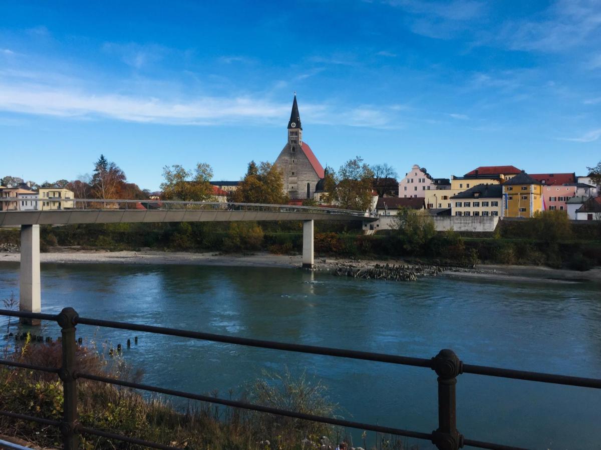 Ferienwohnung An Der Romantischen Salzachschleife Naehe Salzburg لاوفن المظهر الخارجي الصورة