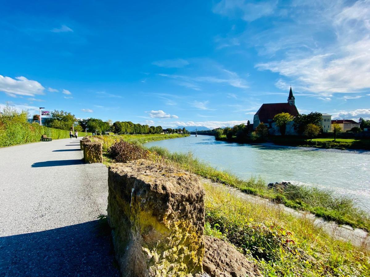Ferienwohnung An Der Romantischen Salzachschleife Naehe Salzburg لاوفن المظهر الخارجي الصورة